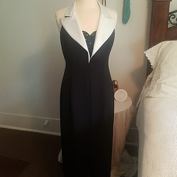 Tuxedo Evening Gown